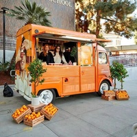 Foodtruck met keuken, foodtrailers te koop, volledig uitgeruste Citroën foodtrailer, restauranttruck, hotdogkar te koop