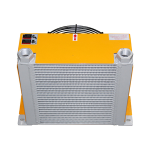 Enfriador de Aceite Hidráulico de <span class=keywords><strong>Aluminio</strong></span> Refrigerado por Aire AH1012T de Fábrica, Intercambiador de Calor con Ventilador, Radiador de Aceite Hidráulico - Product Image 1