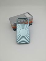 Coque de protection magnétique électroplaquée à effet ondulé pour iPhone 18 Pro Max, compatible avec les modèles iPhone 17, 16, 15, 14, 13