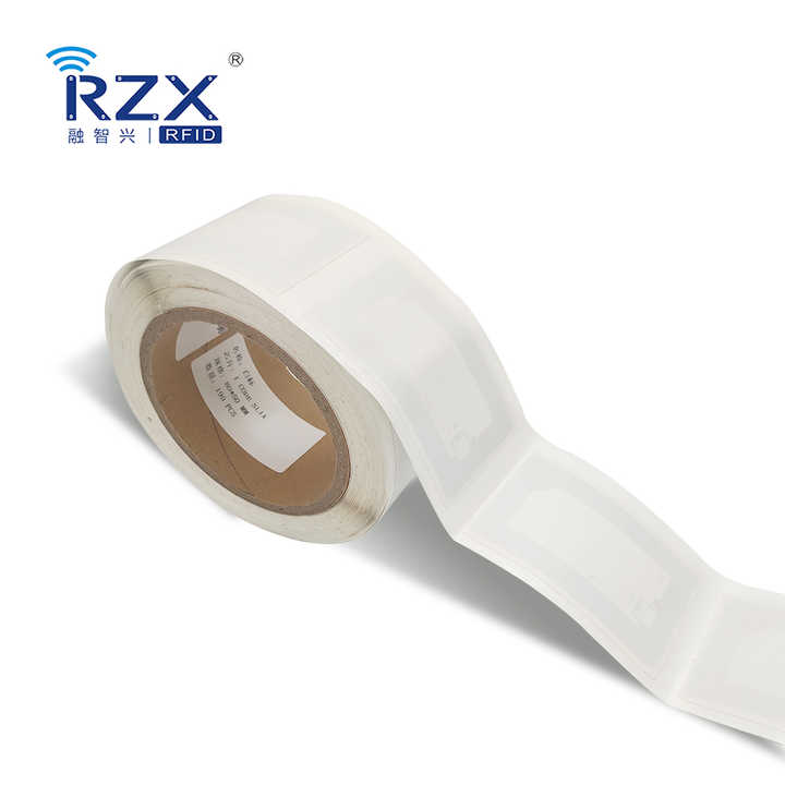 Programmable Custom RFID Adhesive Library Label  13.56MHz RFID Sticker 80*50mm for Library Book Management Tracking