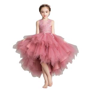 RTS avrupa tarzı kız düğün elbisesi çocuklar için güzel doğum günü partisi tutu elbiseler kızlar için 2-12 yaşında kolsuz - Product Image 1