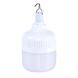 Led Rechargeable Light Bulb Emergency <b>Lamp</b> Outdoor Camping Home Use <b>USB</b> Input 85-265V PC Material - Product Image 3