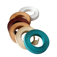 Bande de chantournage en PVC/ABS écologique, options de couleurs riches, largeur personnalisable pour panneaux de meubles
