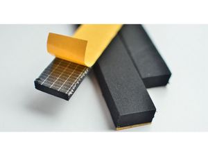 Bande d'étanchéité en mousse haute densité pour porte, bande d'isolation, ruban adhésif pour isoler le cadre de porte, la fenêtre, la climatisation - Product Image 6