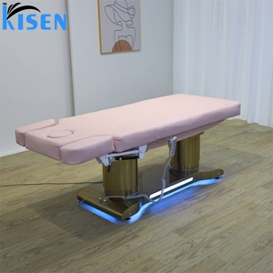 KISEN Luxury 4 Motors Electric <b>Lash</b> <b>Bed</b> Salon Furniture Massage <b>Table</b> Tattoo Chair Salon <b>Bed</b> Electric for Beauty Salon Use - Product Image 2
