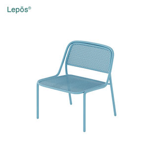 Uso comercial, silla de Patio moderna, Villa, jardín, junto a la piscina, Resort, playa, Hotel, cafetería, silla de ocio al aire libre de aluminio con recubrimiento en polvo - Product Image 1