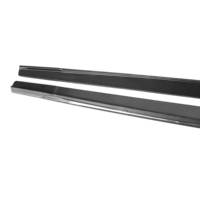 Jupes latérales en fibre de carbone (style FD) pour Audi RS5 berline 2021 2022 – Pièces d'extension de pare-chocs