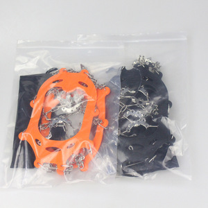 Crampons à 19/23 pointes, antidérapants, pour bottes, randonnée hivernale, équipement tactique, griffes à glace pour chaussures - Product Image 3