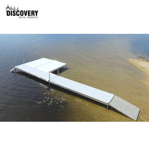 Système de jetée flottante de qualité supérieure robuste et facile à assembler <span class=keywords><strong>Kit</strong></span> de quai <span class=keywords><strong>en</strong></span> aluminium pour bateau de qualité marine pour Lake River - Product Image 3
