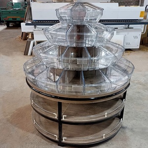 Sáng tạo kim loại kẹo kệ trưng bày Vòng Snack đứng giải trí thực phẩm lưu trữ tủ trưng bày cho siêu thị cửa hàng bán lẻ - Product Image 5