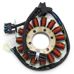 Bobina de Estator de Motocicleta, Bobina de Rotor Magnético para Suzuki AN400 AN400Z <span class=keywords><strong>Burgman</strong></span> <span class=keywords><strong>400</strong></span> an <span class=keywords><strong>400</strong></span> 32101-15G60 2101-15G61 - Product Image 1