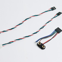 Connecteur de câble Jumper Dupont Boîtier 2.54mm Câble d'extension 04P Awm 1007 Faisceau de câbles 24awg