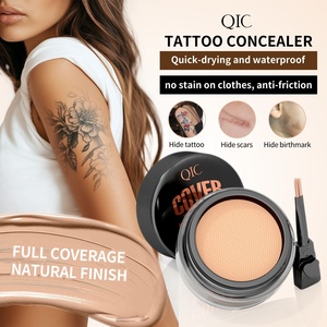 Crème Correctrice Q528 Maquillage Cosmétique Naturel pour Cernes, Tatouages et Cicatrices – <span class=keywords><strong>Fond</strong></span> <span class=keywords><strong>de</strong></span> <span class=keywords><strong>Teint</strong></span> Waterproof pour Peaux Mixtes - Product Image 4