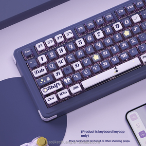 Capuchons de touches personnalisés, prix d'usine, couleurs, capuchons de touches PBT double injection Cherry 153 touches <span class=keywords><strong>Gmk</strong></span> pour clavier de jeu - Product Image 5