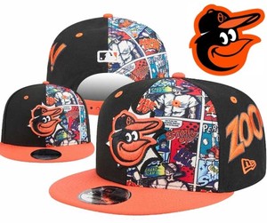 Gorra <span class=keywords><strong>de</strong></span> béisbol para hombre y mujer, gorra ajustable con logotipo del equipo <span class=keywords><strong>Orioles</strong></span> bordado - Product Image 4