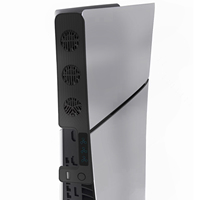 Sony pour Playstation pour PS5 Disc Digital Edition Salle de jeux vidéo Refroidisseur Ventilateur Système de refroidissement efficace Lumière LED Accessoires de jeu
