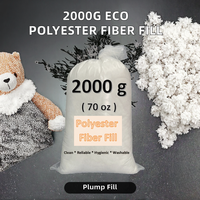 Hot Sale 2000G 7D Polyester Fiber Filling Eco Friendly DIY Dacron Pillow & Cushion Stuffing Heat-Resistant