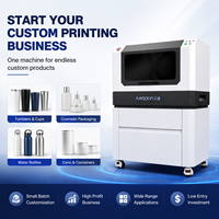 Imprimante UV rotative Baysoon 360, machine d'impression cylindrique UV à jet d'encre Epson I3200HD haute résolution pour gobelets et bouteilles
