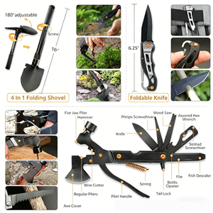 Kit de survie d'urgence complet et portable, économique, pour la randonnée en plein air, l'aventure, le camping - Product Image 3