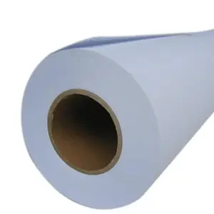 Size Customized White 80gsm Garment CAD Plotter Paper Roll For Designers