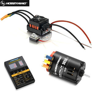 Hobbywing QUICRUN 36502-3SレースブラシレスモーターQuicRunWP 10BL6060AセンサーレスESCLEDプログラムカード1/10 Rcカー用 - Product Image 2