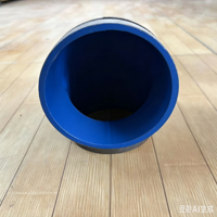 Coude rainuré en fonte ductile DN65, résistant à la corrosion, peint et revêtu d'époxy, raccord pour tuyaux d'eau potable destiné aux projets de construction