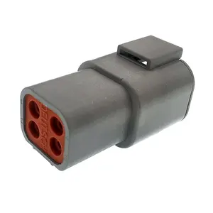 deutsch DTP04-4P equivalent male sealed connector 4 pin uv lamp socket