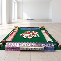 Règle de tri de cartes de Mahjong en acrylique en stock, design magnétique ondulé ; Outil de tri de Mahjong ; Mahjong à motif écaille de tortue