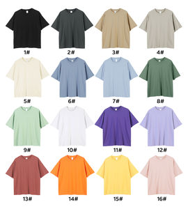 Venta al por mayor en blanco orgánico 100 algodón camiseta para hombres y mujeres de alta calidad de cuello redondo Camiseta personalizada - Product Image 3