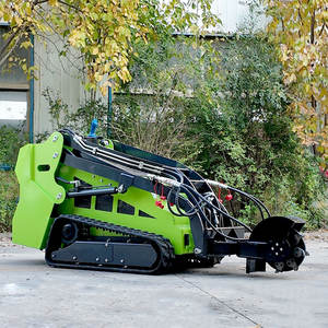 Mini-chargeuse compacte sur chenilles à moteur Honda haute performance avec pompe et engrenages pour l'entretien routier et le déneigement - Product Image 6