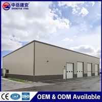Zhongyue, entreprise de matériaux de construction de bâtiments préfabriqués en acier de haute qualité, hangars d'avions, entrepôts