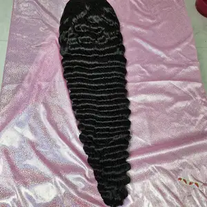 Amara The Latest Design Frontal Lace Human Hair Wigs Fast Shipping Virgin Hair Natural Color Deep Wave In Stock