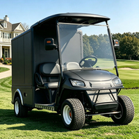 Chariot de golf électrique utilitaire robuste avec caisse de chargement, homologué pour la route (LSV DOT), à châssis en aluminium, fabrication OEM en gros par une usine chinoise