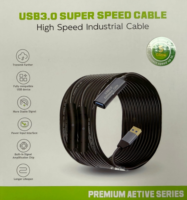 Cable de Extensión USB 3.0 Tipo C de Alta Velocidad, Blindado y Ecológico, con Conectores de Aleación de Aluminio y PVC para Disco Duro de Computadora