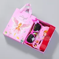 YANYE 28 pièces/boîte – Coffret cadeau Princesse : Peigne, Lunettes de soleil, Bijoux et accessoires pour cheveux pour femme et bébé
