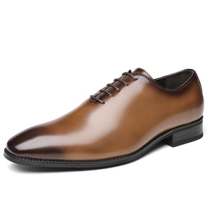 Zapatos Antideslizantes para Hombre, de Cuero, Casuales, de Negocios, con Suela de Goma, Cómodos, Seguros para Caminar, para Oficina, Uso Diario - Product Image 6