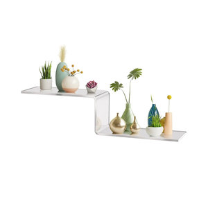 Estante Niagara personalizado de fábrica con espejo de pie, sala de estar Material plástico para acrílico, muebles para el hogar con función de sofá cama - Product Image 1