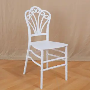 كرسي أبيض قابل للتكديس تيفاني En Plastiques Cadeiras Nbjihow Chair De Mariage Kids شبح أكريليك للتخرج