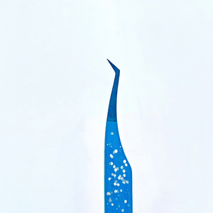 Pinzas para Extensión de Pestañas con Logotipo Personalizado, Punta de Fibra de Acero Inoxidable, Alta Precisión, Herramienta de Belleza Sostenible OEM - Product Image 1