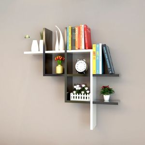 Decoración de Pared para el Hogar, Estantes <span class=keywords><strong>Flotantes</strong></span> de Pared con Cuerda para Colgar, Juego de Estantes Decorativos de Madera para Pared - Product Image 6