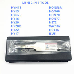 Lishi 2 in 1 aracı GT10 GT15 GM37 B106 GM39 B111 FO38 MIT8 MIT11 CY24 NSN14 TOY38R DWO4R DOW5/CH1 HU87 MAZ24 NSN11 HU46 HU49 - Product Image 5