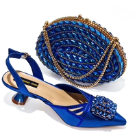 Nouvelle Collection 2026 : Ensemble Chaussures et Sac Africains de Haute Qualité – Talons Hauts Scintillants avec Sac Assorti pour Fêtes au Nigeria AB9217