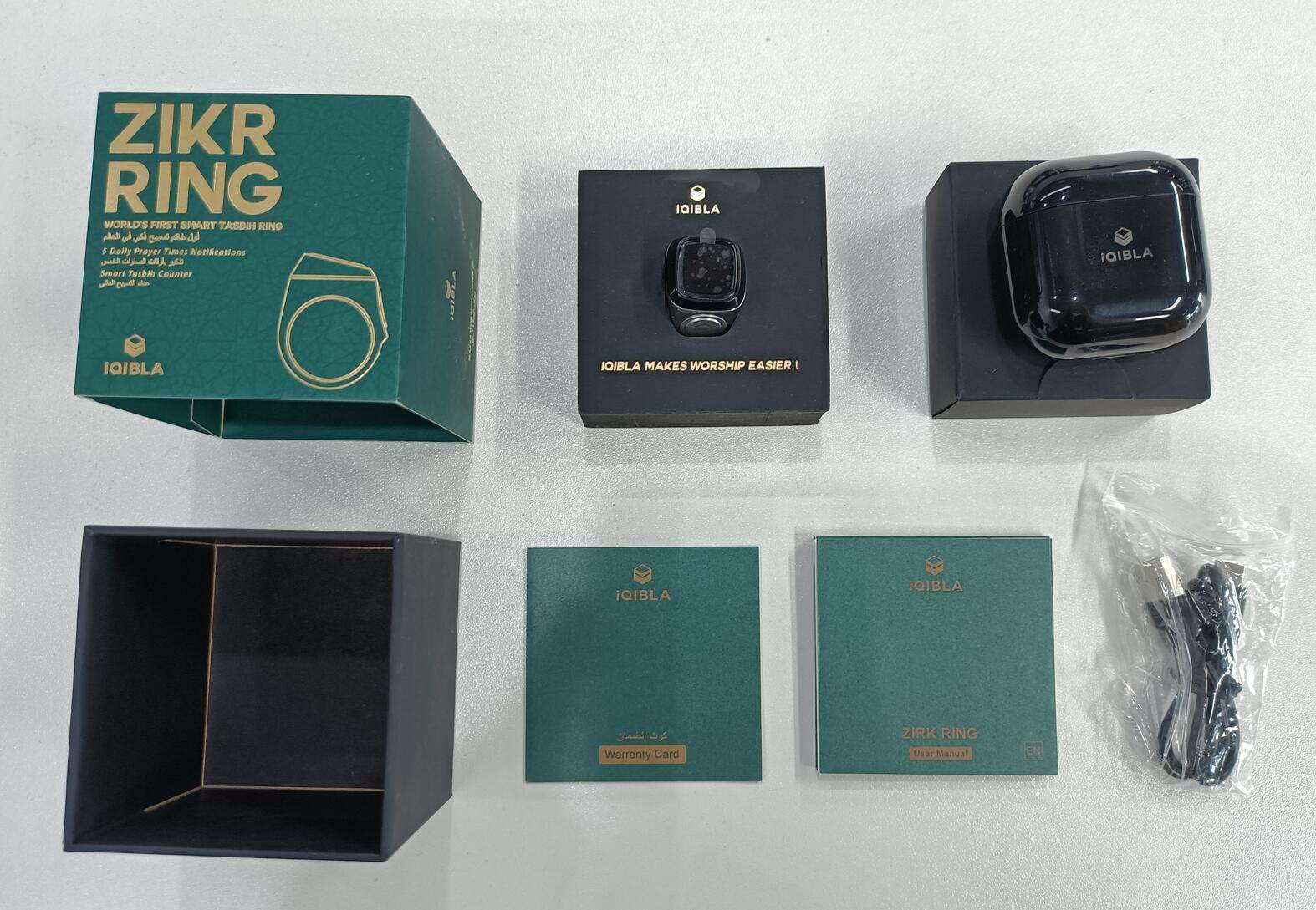 USMEI Iqibla Smart Tasbih - Contatore Digitale Per Preghiera - Bluetooth E Impermeabile - Foto 6