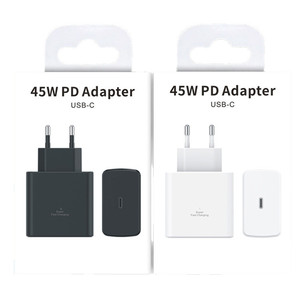 High Quality EU US UK <strong>Plug</strong> 45W Type c Super Fast Charger Original USB C Mobile Phone Charger for for <strong>Samsung</strong> <strong>S22</strong> S23 S24 Ultra - Product Image 3