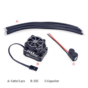 Rocket-RC ROCKET TS160 V2 PRO 160A ตัวควบคุมความเร็วแบบไร้แปรงถ่านพร้อมเซ็นเซอร์ สำหรับแบตเตอรี่ Li2~3S สำหรับรถบังคับวิทยุขนาด 1/10 รุ่นดริฟท์ ซากุระ D5 MST <span class=keywords><strong>YOKOMO</strong></span> - Product Image 5