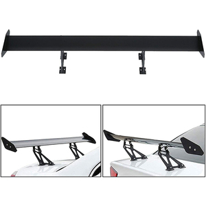 <span class=keywords><strong>PRIX</strong></span> USINE Aileron arrière GT en aluminium 43 pouces 110 cm réglable, spoiler de course universel pour berline et hayon, pièce de rechange automobile - Product Image 6