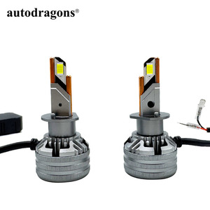 Autodragons Canbus sans erreur, puce CSP 7035, refroidissement par ventilateur, 140W, 36000LM, 6000K, blanc, ampoule LED H1 pour phare de voiture et feu antibrouillard - Product Image 2