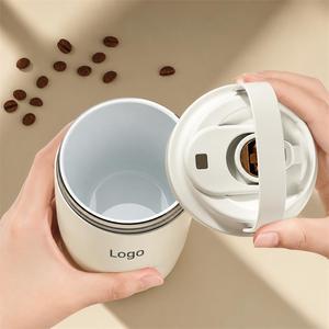 Gobelet isotherme en acier inoxydable 500 ml à double paroi avec poignée, bouteille à café portable, design minimaliste, pour les voyages - Product Image 6