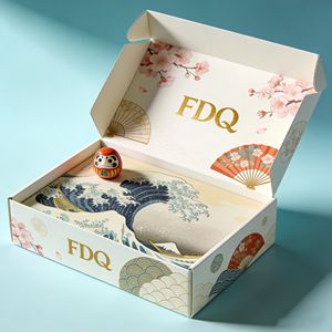 定制品牌标志，用于高级礼品盒。 运输多种风格的礼品包装。 工厂定制。 - Product Image 5