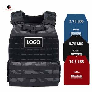 FR Gilet เดอกล้ามเนื้อส่วนบุคคลเทการฝึกอบรม A La หลักสูตรลายตารางปอร์ปอร์ต-แผ่นโลหะเทการฝึกอบรม Tactique - Product Image 1